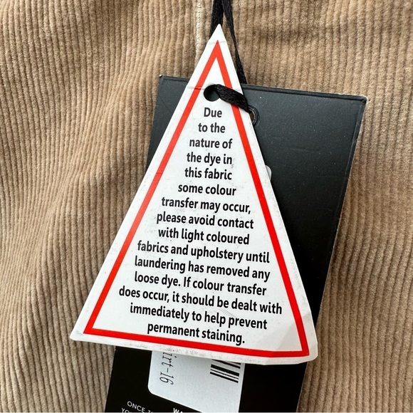 NWT Pretty Little Thing A-line Corduroy Mini Skirt Stone Cord Cammie Tan 12 - Picture 5 of 12